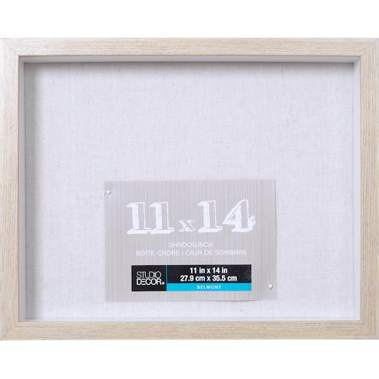 Blonde Belmont Shadow Box by Studio Décor®